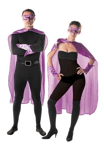 Party Pro Kit super héros violet adulte - Violet - Taille unique