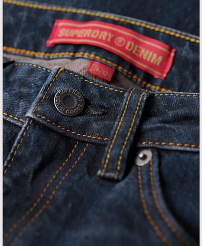 Jeans Superdry Jean Slim Évasé Taille Mi Haute en Coton Biologique FR - vue 4