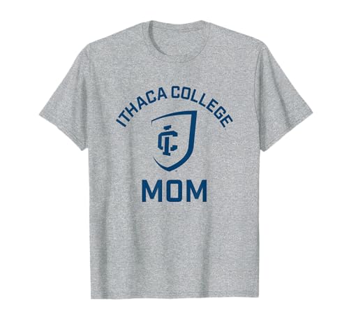 Ithaca College Bombers Arched Mom T-Shirt