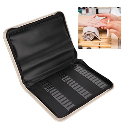 Bolsa organizadora portátil para bits de manicura miniatura 2