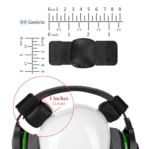 GEEKRIA ヘッドバンド圧力リリーフパッド