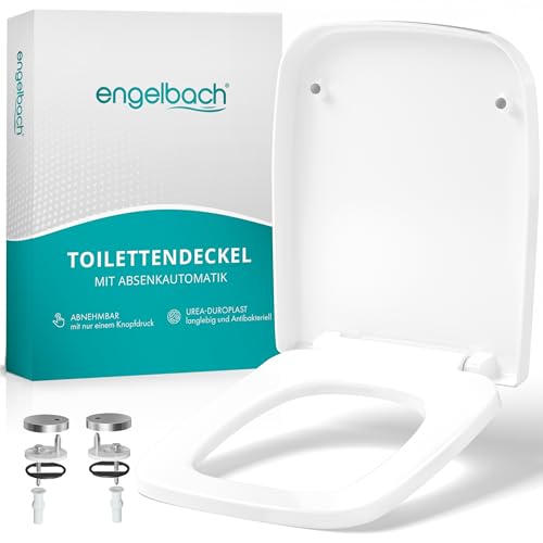 Engelbach® Toilettendeckel mit Absenkautomatik (Einfache Montage)...