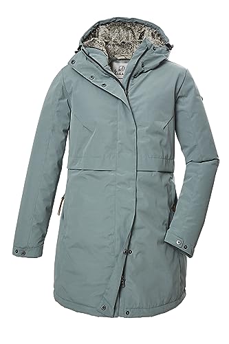 G.I.G.A. DX Damen Winterjacke/Funktionsparka mit Kapuze GW 41 WMN PRK, aquaverde, 34, 40834-000