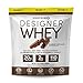 Designer Wellness, Designer Whey, Natural Protein Powder with Probiotics, Fiber, and Key B-Vitamins for Energy, Gluten-free, Non-GMO, Gourmet Chocolate 4 lb