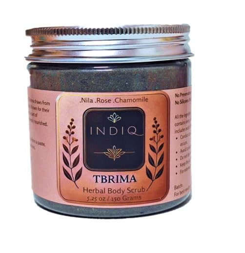 Tbrima Powder, Herbal Bath Scrub, 100% Herbal, Moroccan skin care ritual - 150 grams - Review, Price and Buying Guide