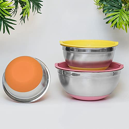 5Pcs-Stainless-Steel-Mixing-Bowls-Metal-Nesting-Bowls-with-Colorful-Airtight-Lids-Non-Slip-Bottoms-18-26cm-Diameter