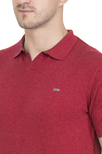 Image of GODFREY Half Sleeve Cotton Polo T Shirt for Man with Pocket - Regular fit Men Tshirts