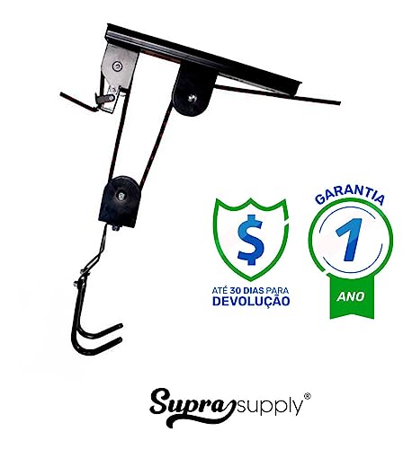 Suporte de Teto Bicicleta Elevador Bike BMX Para Teto Reforçado MTB Speed Rack Pendurar Teto de Cord