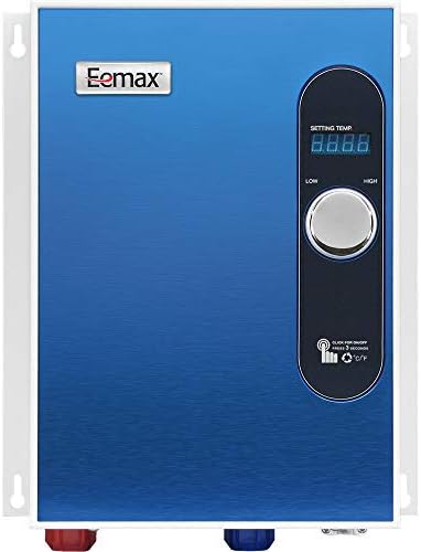 Eemax EEM24018 Electric Tankless Water Heater, Blue