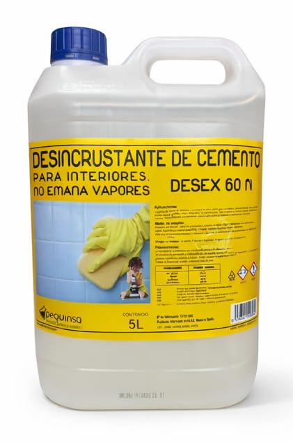 Desincrustante Ácido Líquido Exento de Ácido Clorhídrico, No Emana Vapores Oxidantes, Envase 5 Litros