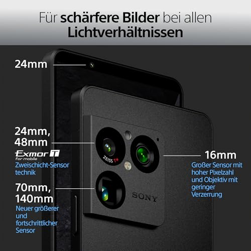 Sony Xperia 1 VIII 6,5" FHD+ HDR OLED 120Hz Dual SIM Graphit-Schwarz