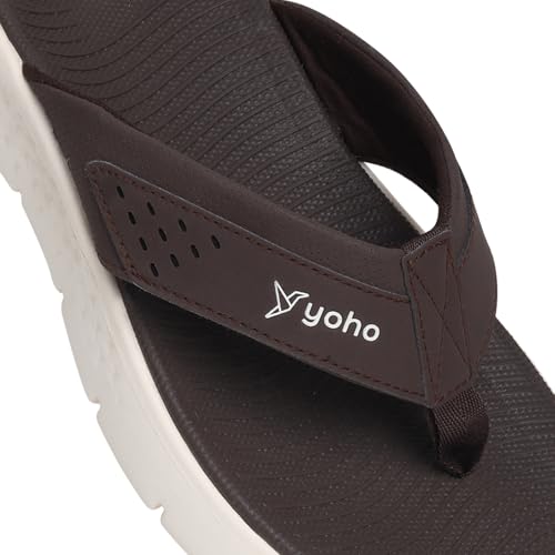 Image of YOHO Snugly 005 Slippers For Men | Cushioned Support | Lightweight Grip | Breathable Comfort | Long-Lasting Build