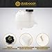 Dasbecan 603-838 Engine Coolant Reservoir Compatible with Chrysler 200 2015-2017 jeep Cherokee 2014-2018 Replaces# 68096261AA 68102155AB