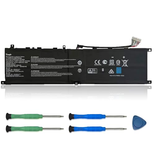 Image of BTY-M6M Laptop Battery Replacement for MSI Creator 15 A10SD A10SDT A10SE A10SET A10SEV A10SF A10SFT A10SGS 10TLT 10TM 10TMT 11UK 11UM 11UMT, WE76 11UK 11UM Series 4ICP8 /35 /142.