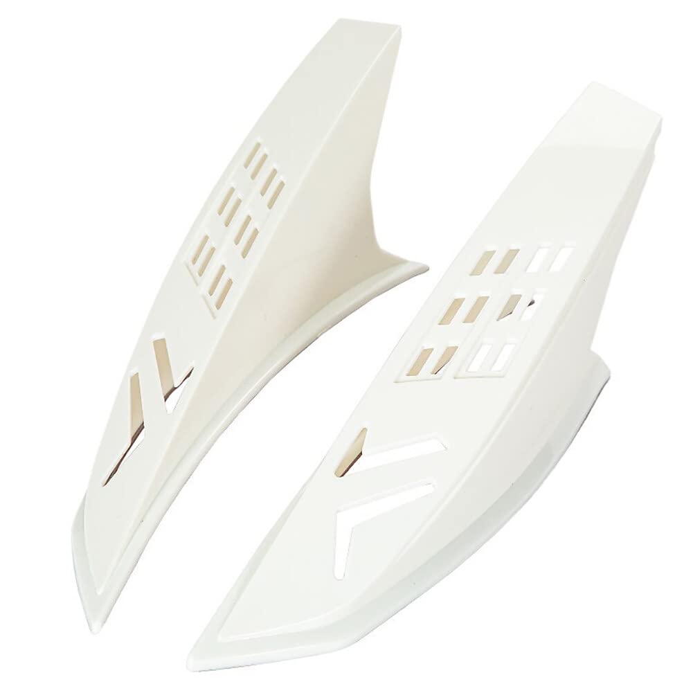 Cornes Décoratives Casque Moto - Ventouses Autocollantes - PC Résistant - Accessoire Personalisation - Lot 2 Pièces