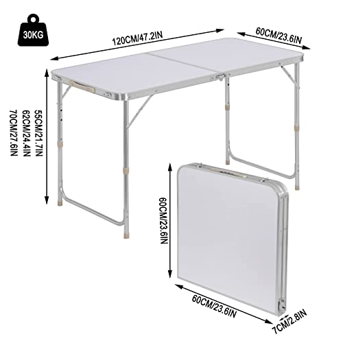 Campingtisch WOLTU Klapptisch für Garten und Freizeit