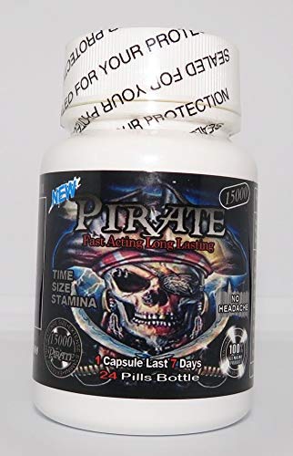 Scorpion 12 Ct. Bottle of All Natural Male Enhancement Supplements - 30 Day Supply for Time Size and Stamina