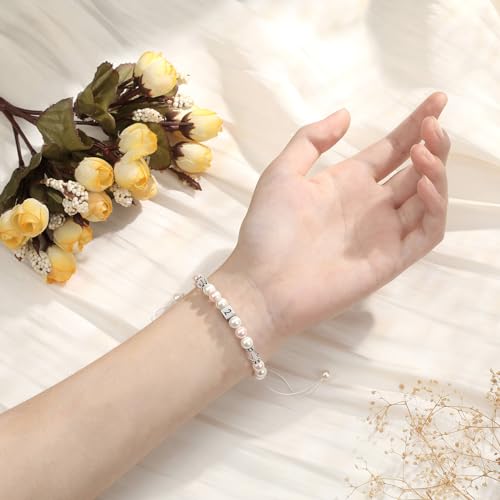 Image of MIXJOY Happy Birthday Gifts for Women, Birthday Braided Beads Bracelet Gifts for Turning Age Daughter Granddaughter Niece