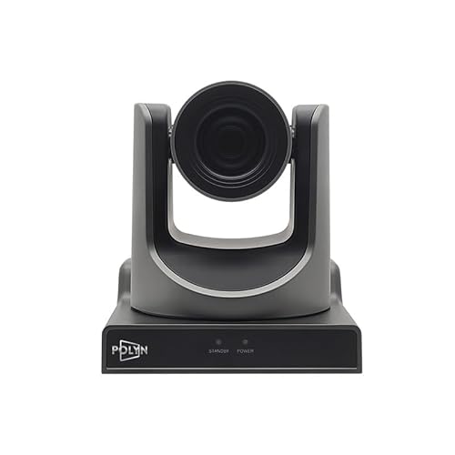 V60XL Professional PTZ Camera, 20X Optical Zoom, 1080P 60FPS, NDI HX Support, HDMI/SDI/USB/LAN Output, AI-Powered Tracking for Broadcasting, Education, Conferencing
