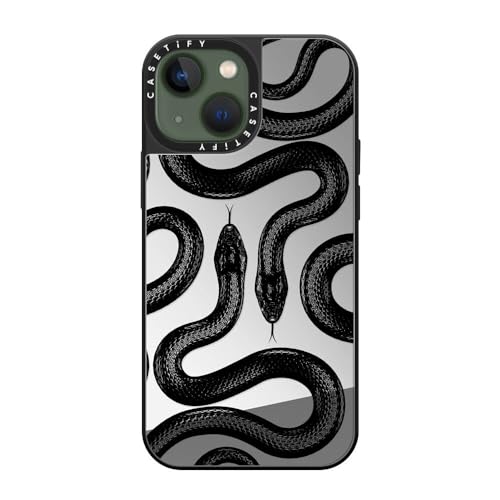 Coque miroir iPhone 13 Mini CASETiFY Serpent Royale fini les rayures - 3