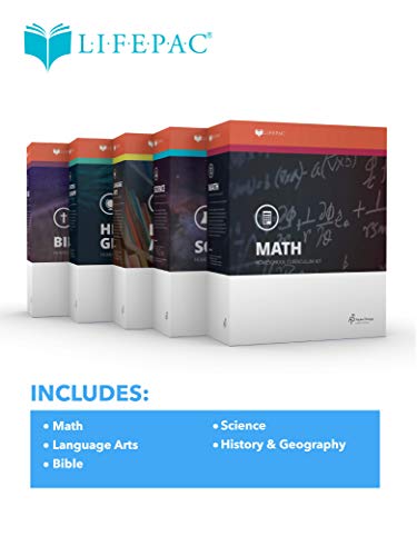 Lifepac 5 Subject Complete Set Grade 6 #TOP5