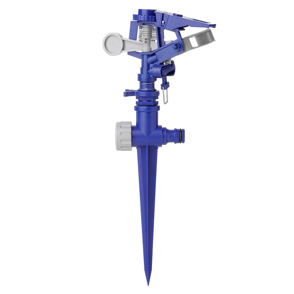 Tatay Impulse Sprinkler On Spike, Blue, 12.5x5x30 cm