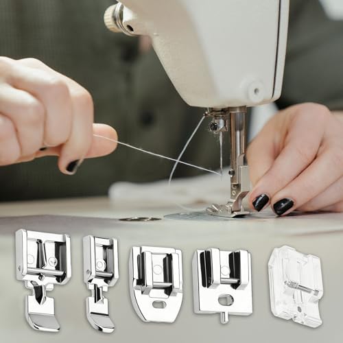 Prensatela de aleación resistente para máquinas de coser miniatura 5