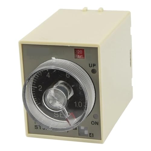 Relé temporizador ST3PC-B para automatizar sistemas de riego y luces 220V