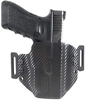 Tru-Fit Tactical OWB Kydex Gun Holster (Carbon Black) for OLIGHT PL-Mini 2 Available