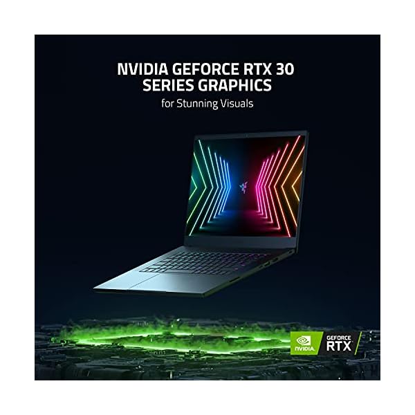 Razer Blade 15 Advanced - 15.6 Inch Gaming Laptop with 165Hz QHD Display (Intel Core i7-11800H, NVIDIA RTX 3070, 16 GB RAM, 1 TB SSD, Chroma RGB, Windows 11) UK Layout | Black - Image 4