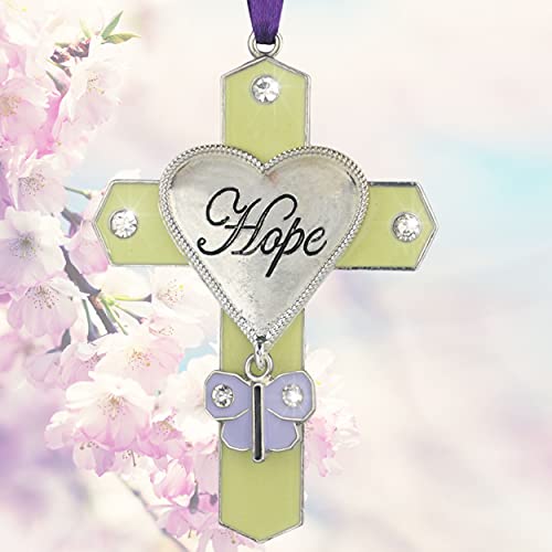 Hope Pendentif en forme de croix avec breloque papillon Cover