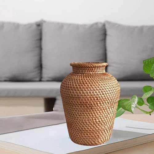 Vase tressé incassable pour sublimer vos fleurs séchées sans risque - 5