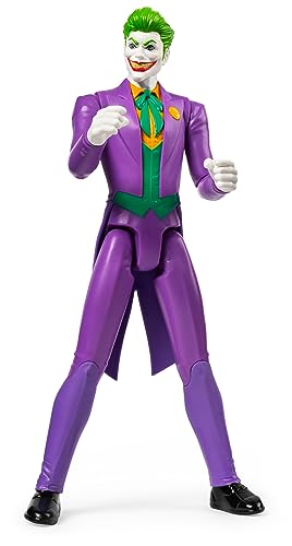 DC Comics Batman - Joker - Figurine Joker 30 CM - Univers Batman - Figurine Joker Articulée De 30 cm - Jouet à Collectionner - Jouet Enfant 3 Ans et +