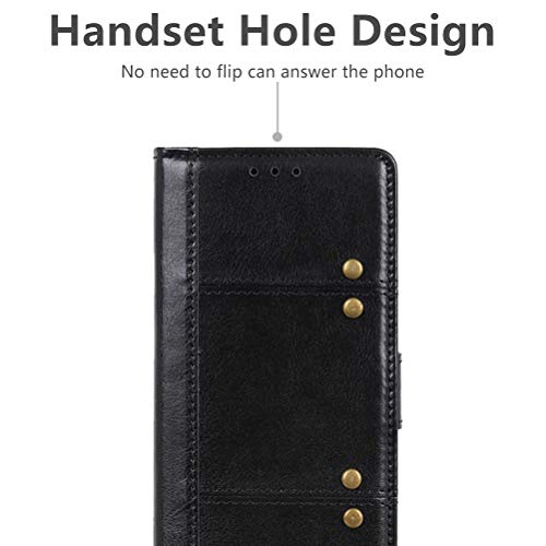 UKDANDANWEI Capa para Galaxy Note 20 Ultra, elegante capa flip de couro PU com compartimentos para c