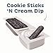 Handi-Snacks OREO Cookie Sticks 'N Creme Dip Snack Packs, 10 Snack Packs