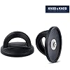 Universal Pot Lid Knob Compatible with Crockpot Lids, Pan Lid Replacement Handle, Heat Resistant Pot Knob for Glass, Steel Lids, Easy Grip Lid Handle, Kitchen Cookware, 2.75x1.77 (2 Pack)