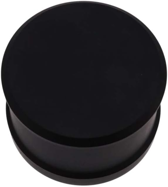 Top Street Performance Universal Aluminum Breather Cap 1.25" Push-In Smooth - Black