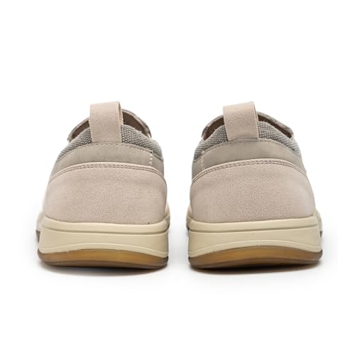 Men's Slip on Shoes Casual Walking Loafers with Arch Support, Orthopedic Shoes Lightweight Non Slip Sneakers4