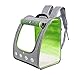 Produktbild ZYC-WF Haustier Rucksack Voll Transparent PVC Haustier Rucksack GroßE KapazitäT Katzentasche Haustier Tasche Die Abnehmbare, Robuste Bodenabdeckung Ist Leicht zu Reinigen und VerfüG