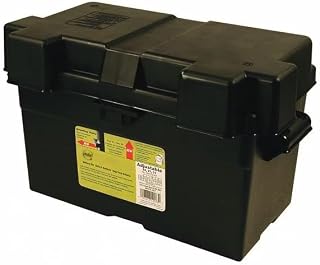 Battery Box, Black, 17-3/4"" L x10-15/64"" W