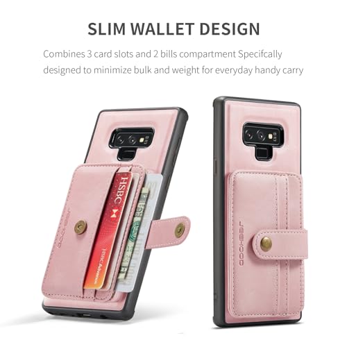 Coque Samsung Note 9 en cuir avec porte-cartes pour vos déplacements - 4