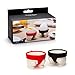 PELEG DESIGN Sumo Eggs, Egg Cup Set, Egg Cups for Soft Boiled Eggs or Hard Boiled Eggs, Sumo Design Egg Cup Holders, Utensil Kitchen Décor, Set of 2