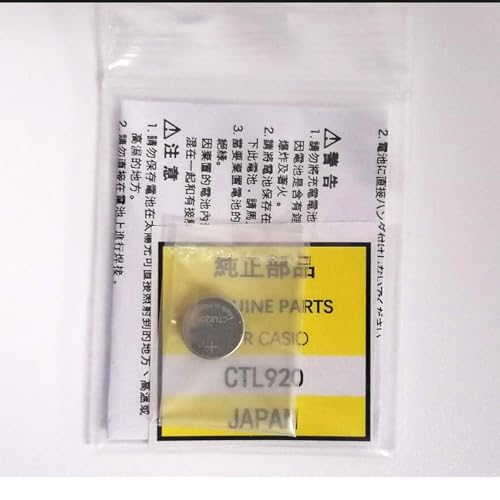 SONXIAVIVO CTL920F Solar Rechargeable Battery Replacement for Watch Cell Casio for Panasonic CTL920