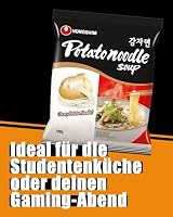 Nong Shim Instant Nudelsuppe Kartoffel, 1 x 100 gr (Packung mit 2) – Ansicht 3