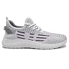AKADEMIKS Fast Mens Running Sneakers Lightweight Knit Athletic Shoes with Cushioned Sole & Breathable