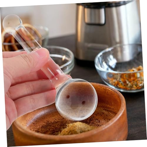 Pestle de cristal Zerodeko para moler con mango largo miniatura 5
