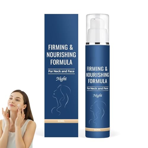 Crema de Noche con Fórmula Reafirmante y Nutritiva | Crema Facial Hidratante y Antiarrugas | Nutre Profundamente y Reafirma | Rápida Absorción y Sin Sensación Grasosa