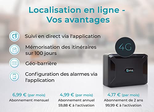 Salind 11 4G- Tracker GPS pour Voitures, Motos, camions- Aimant intégré pour Un Placement Fixe et sécurisé- Longue durée… - Image 6