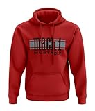 Un sweat à capuche lourd au design classique (280 g) avec une coupe normale à décontractée.