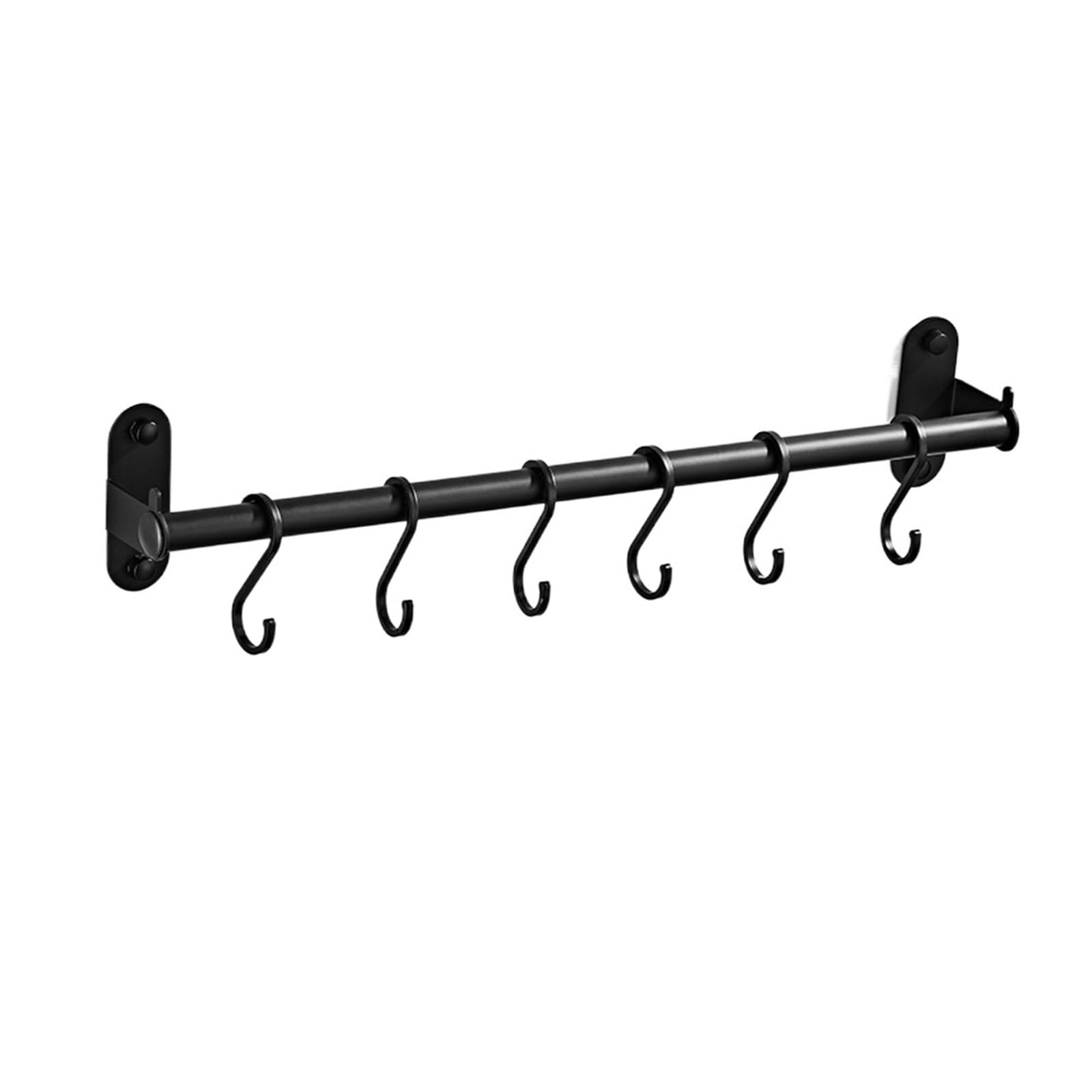 YUANCHUTOP Kitchen Utensil Rack with Hooks, Wall-Mounted, Towel Holder, Pot Hanger, Cutlery Storage (Color 1-40) - Ideal for Space-Saving Kitchen Solutions